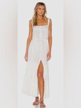 Sundress "Lucia" Tiered Maxi Dress from Revolve